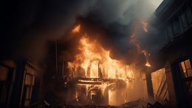 VIDEO Un bărbat din Bistrița Năsăud și-a incendiat familia din gelozie. Acesta ar avea probleme psihice